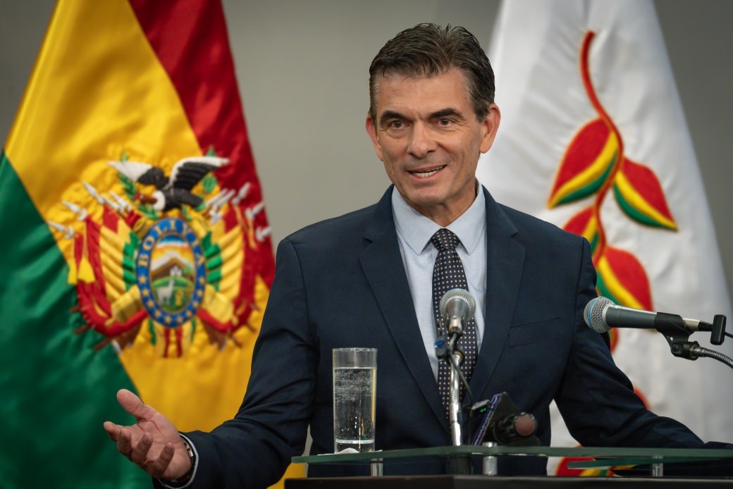 Presidente del Estado Plurinacional de Bolivia, Rodrigo Paz Pereira