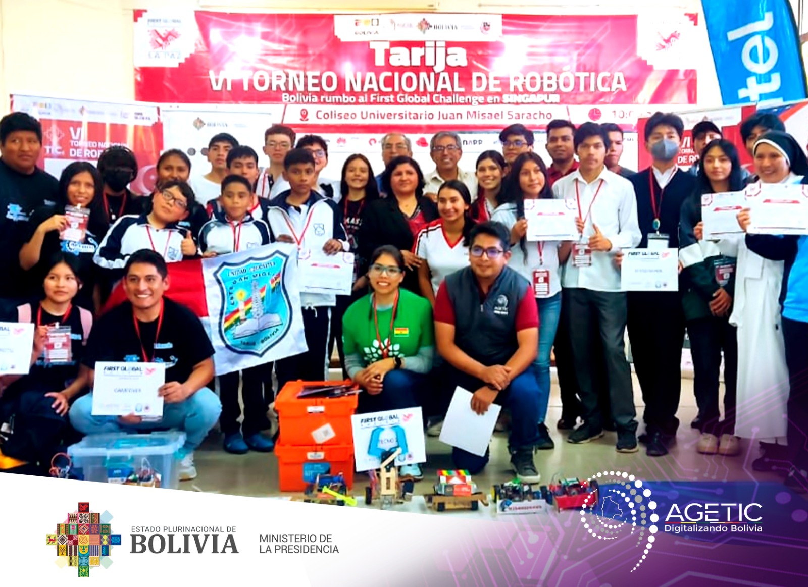 El First Global Bolivia se desarrolla con éxito en la Chura Tarija