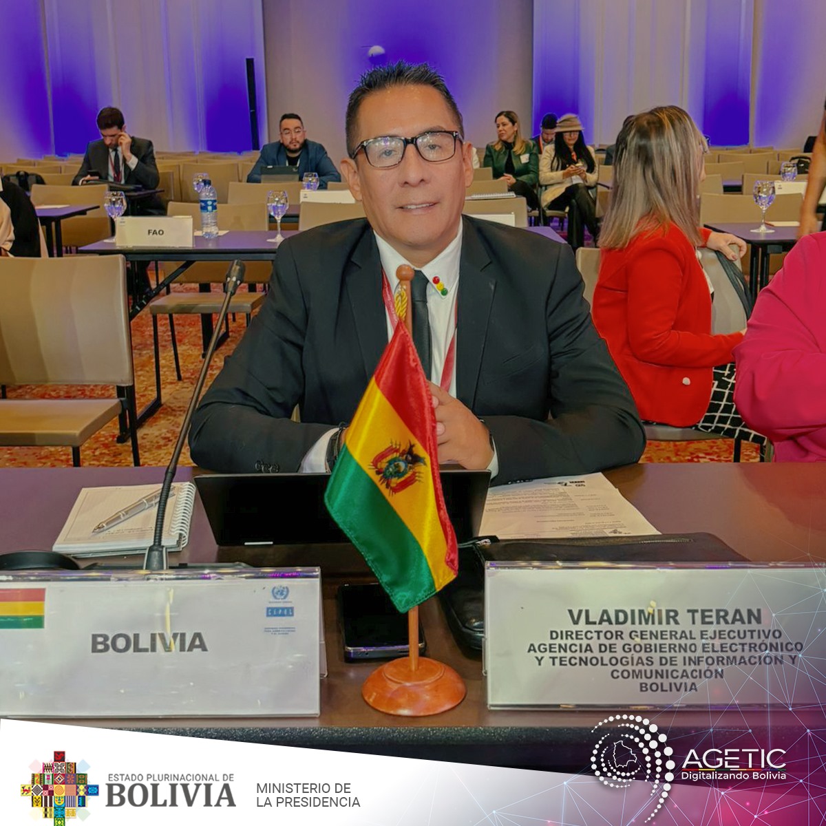 Bolivia presente en la Conferencia de Ciencia, Innovación y Tecnologías de la Información y las Comunicaciones de la CEPAL