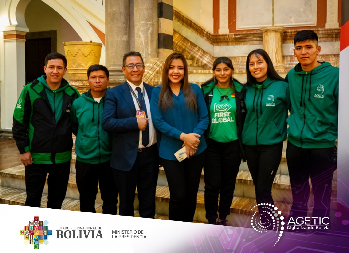 La AGETIC lanza el torneo de robótica FIRST BOLIVIA rumbo al First